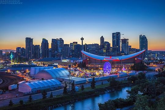 Photograph Sunset Over Calgary during the Stampede by Marc Massie on 500px