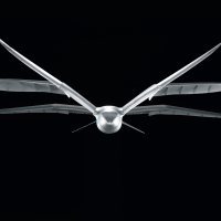 The SmartBird’s wings can pivot along its length while flapping up and down, giving it the flight characteristics of a real bird.