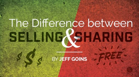 The Difference Between Selling & Sharing