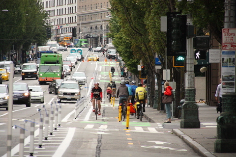Photo: Toronto cross-town bike lane could be a game-changer 