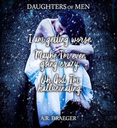 Sad woman in a forest. Loneliness and melancholy concept