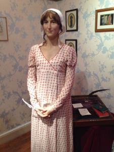 Waxwork of what JA may have looked like
