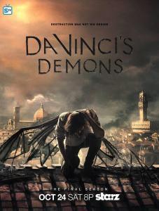 Poster: Da Vinci’s Demons from Starz 