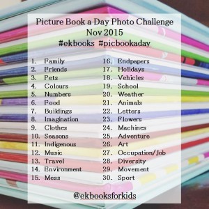 Pic a Day CHallenge EK Books