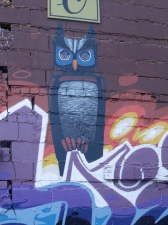Mural on Lexington Ave., Asheville, 2011