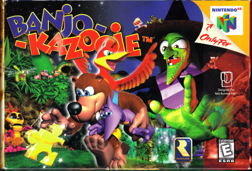Banjo-Kazooie Box Art