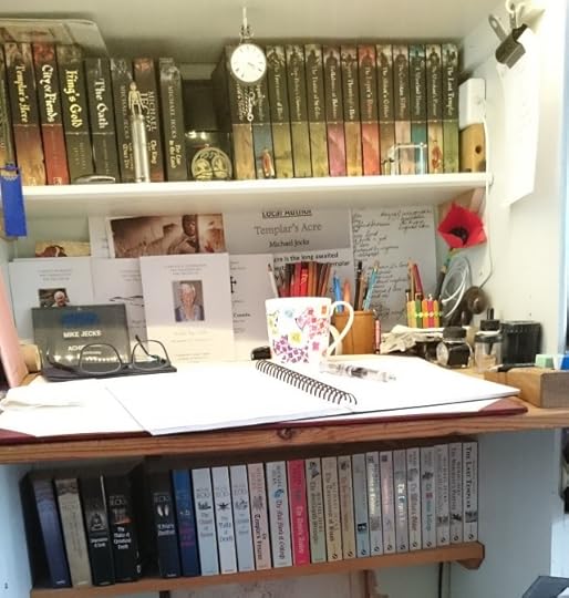 My writing desk - pick somewhere comfortable where there are few distractions.