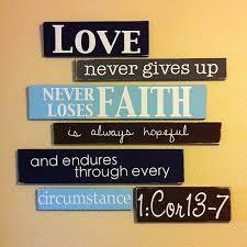 1 Corinthians 13 7