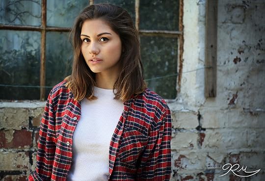 girl in plaid