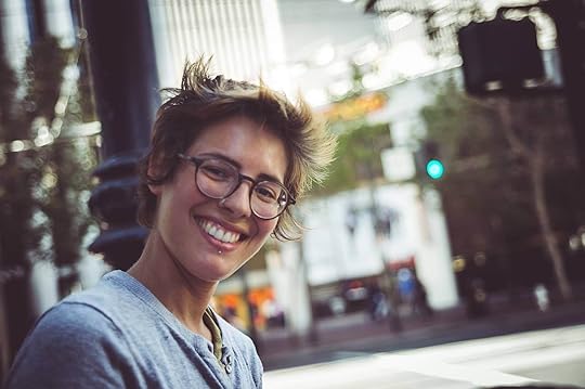 woman-glasses-piercings-city
