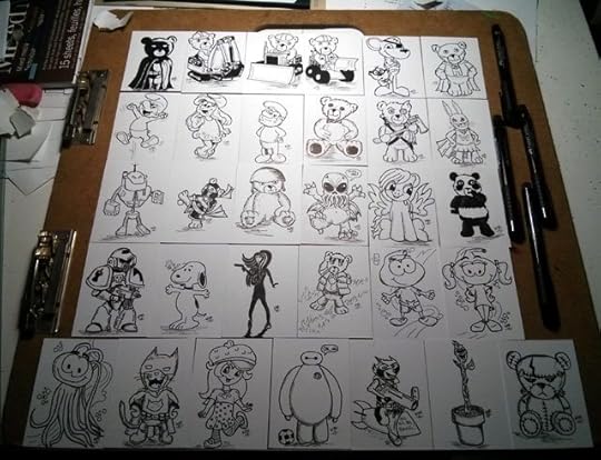 Thirty One Days Of Inktober