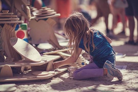 Making an Offering at the Temple of Grace, BM 2014.