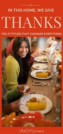 In This Home, We Give Thanks: The Attitude That Changes Everything {& Giveaway}