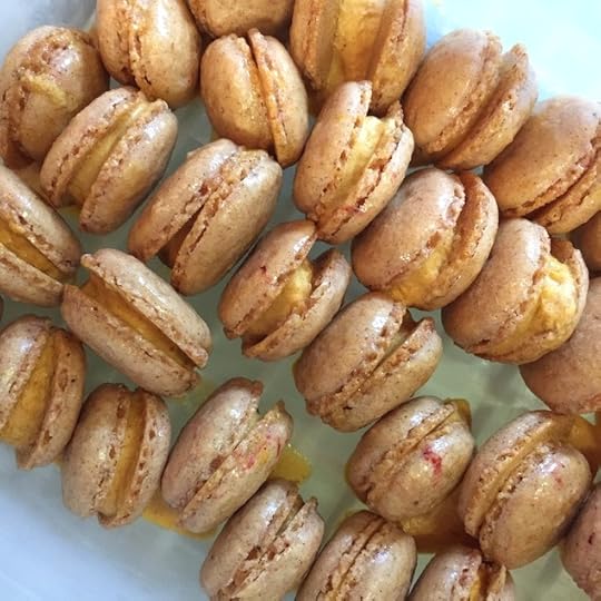 Pumpkin Macarons