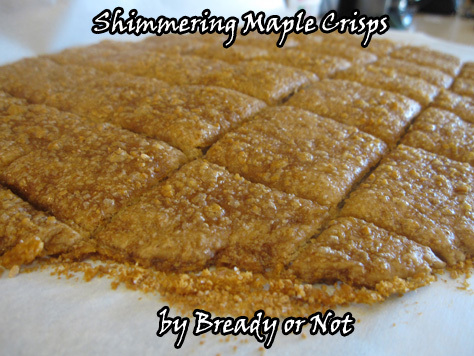 Shimmering Maple Crisps