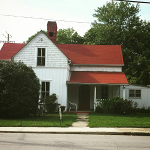 One of the oldest houses in Hot Springs, N.C.