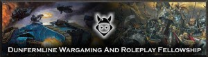 Banner for Dunfermeline Wargaming and Roleplay Fellowship