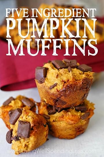 5 Ingredient Pumpkin Muffins