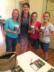 Such cute girls! They were SO EXCITED!