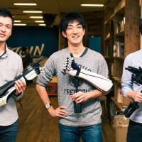 Exiii's Tetsuya Konishi, Genta Kondo, and Hiroshi Yamaura