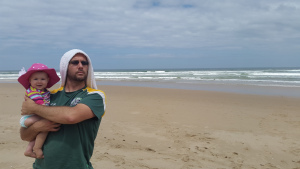 Fouche of Sedgefield and his trusty bedouine guide, Talya abu Lita.