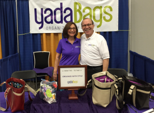 YadaBags Inventor Janet Goodman with her husband, Fred