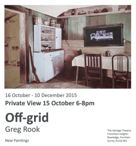 Off-grid paintings by Greg Rook
