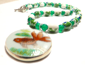 Koi Necklace, by Gail