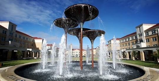 TCU Frog Fountain