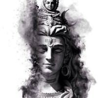 SHIVA IN BLACK AND WHITE 2
