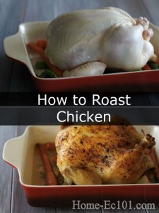 How to Roast a Chicken, this recipe for roast chicken will ensure your chicken comes out great every time.