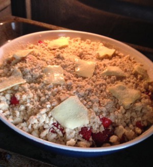 Alltså DOFTEN från den här pajen.