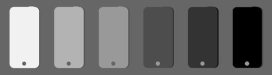 light-dark-mobile-colors