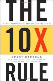 The 10x Rule: The Only Difference Between Success and Failure Grant Cardone