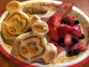 mickey waffles