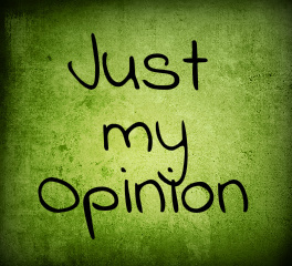 Just my opinion 2