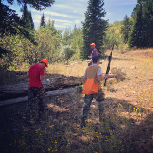 Grouseketeer opening day. 