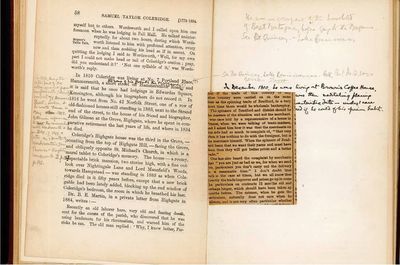 Literary Landmarks notes on Coleridge