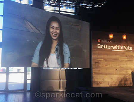 Christina Ha at the Purina Better With Pets Summit