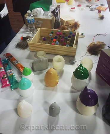 Prototypes for the Friskies Pull 'n Play