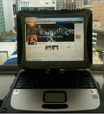 panasonic toughbook, praying medic