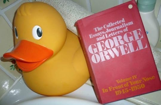 George Orwell and friend