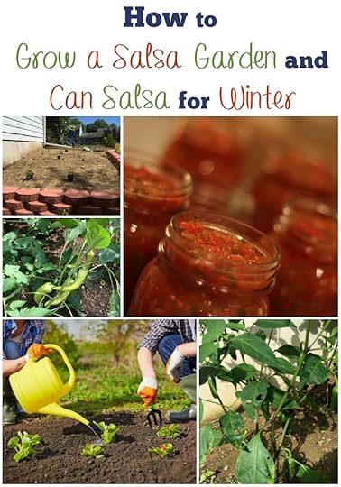 How to grow a salsa garden and can salsa for winter via flouronmyface.com