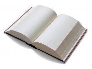 blank book