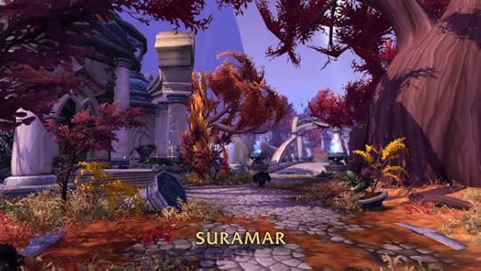A preview shot of Suramar in World of Warcraft: Legion