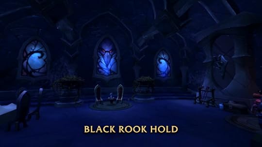 A preview shot of the Black Rook Hold dungeon in World of Warcraft: Legion