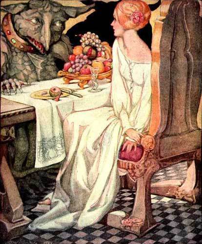 Beauty and the Beast by Anne Anderson