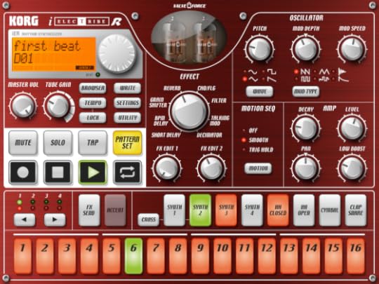 Korg After: The iPad adaptation, the iElectribe