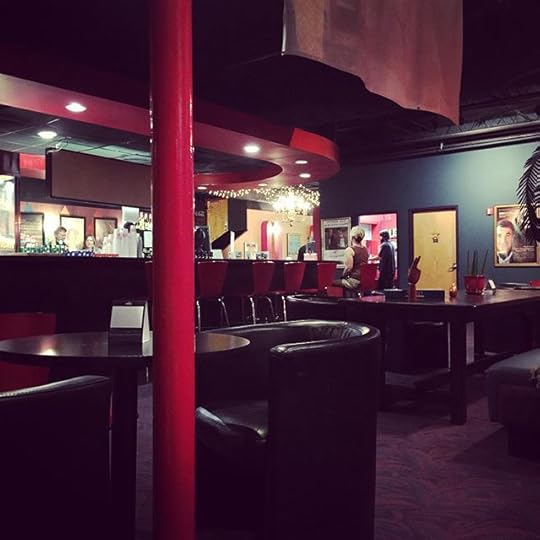 I'm at a tiny theater in SC that has a bar. Love this place! And finally seeing The Martian! #dailyphoto #365days #ig2015