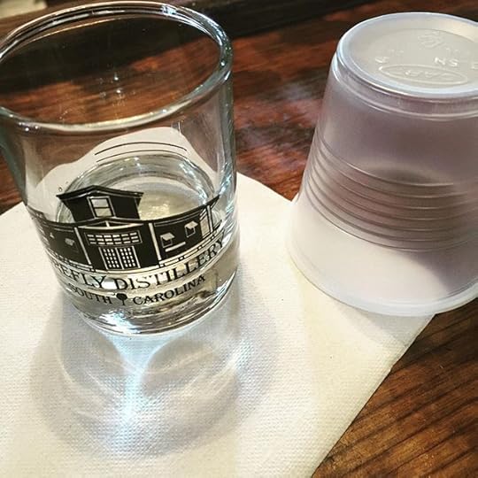 Vodka and moonshine tasting at Firefly Distillery today. Omg I need a nap. #ig2015 #365days #dailyphoto
